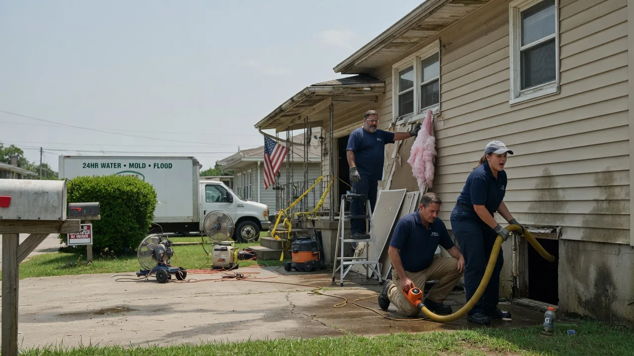 Water Damage Repair in Moro, AR near me